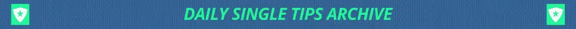 Paid Daily Single Football Tips