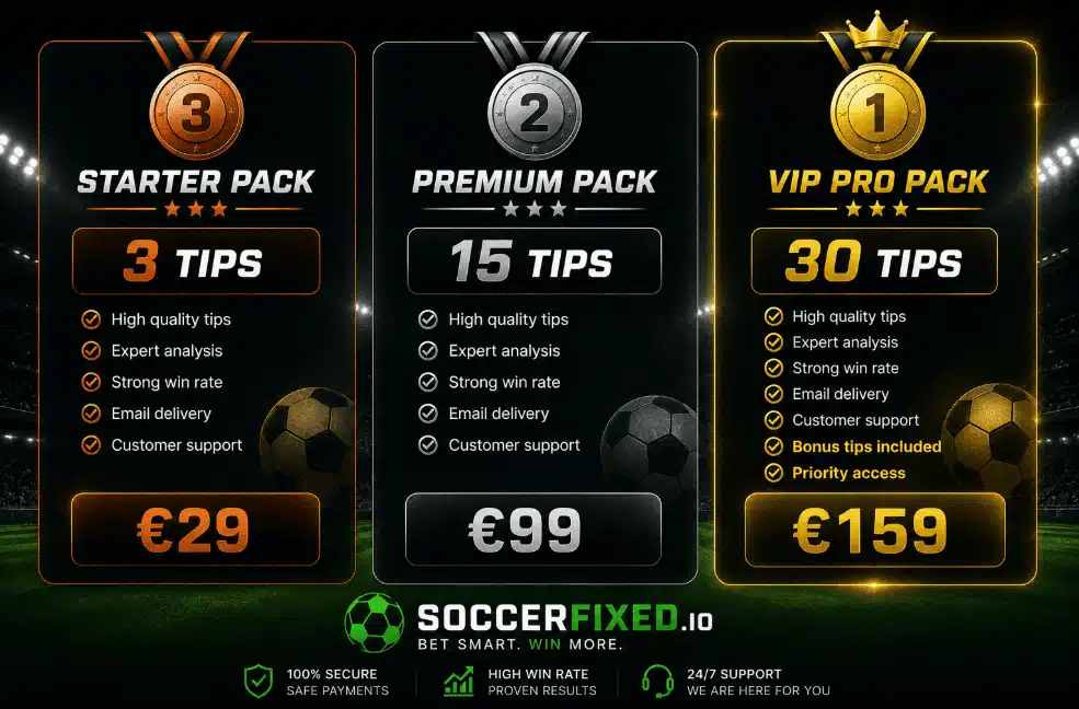 Verified Soccer Predictions